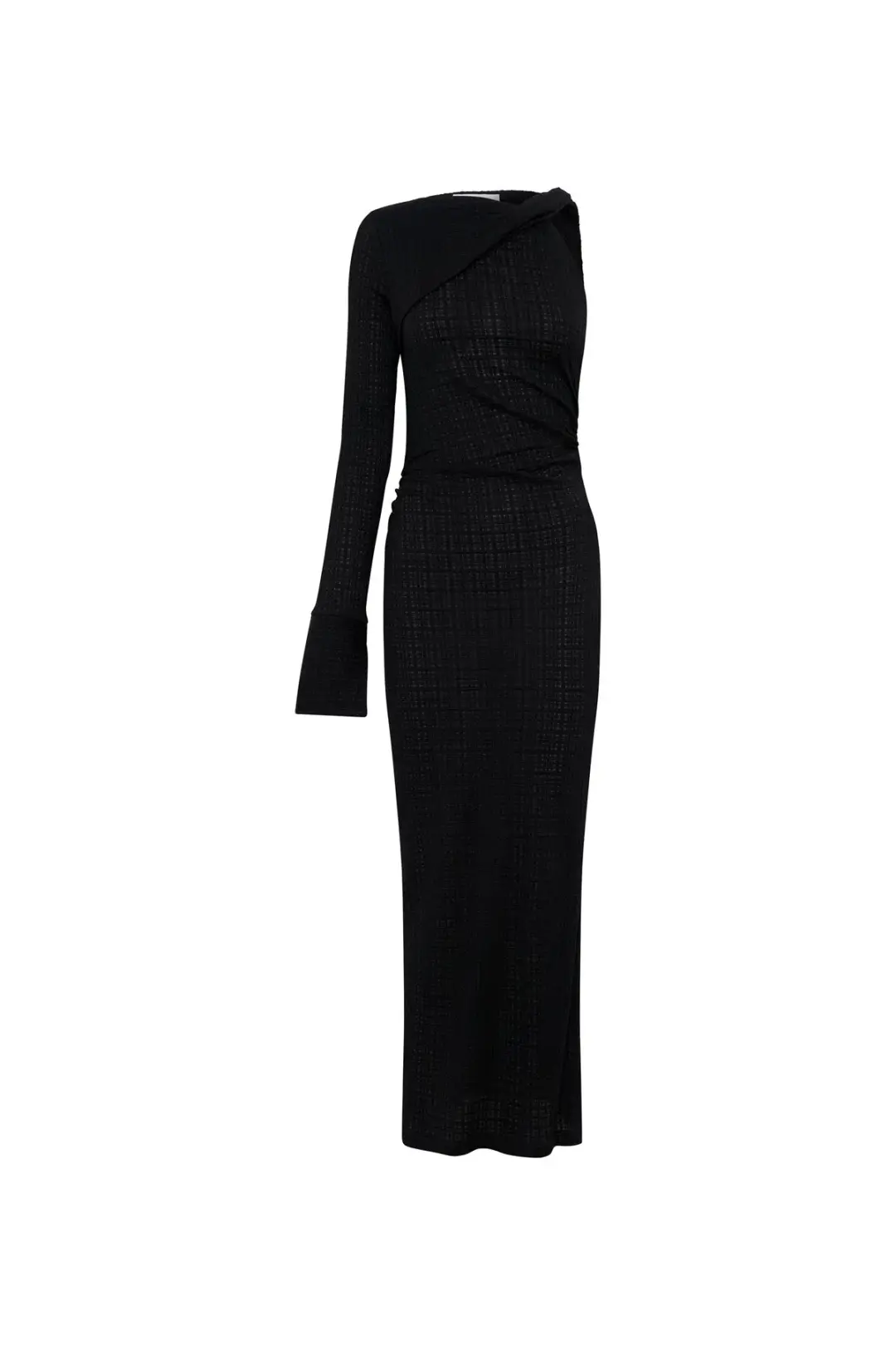 Camilla & Marc Cypress Midi Dress Black Size 10 for rent on The Volte - main image