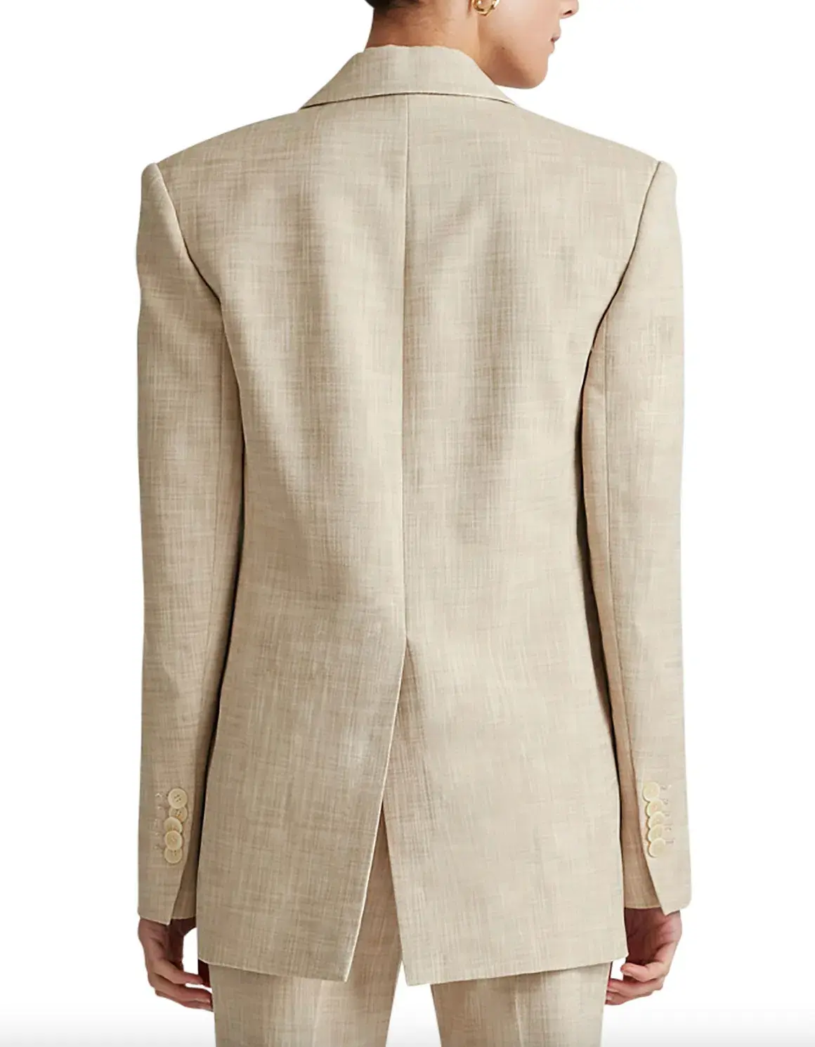 Camilla & Marc Abrera Two-Piece Suit Beige Size 8 - Image 4