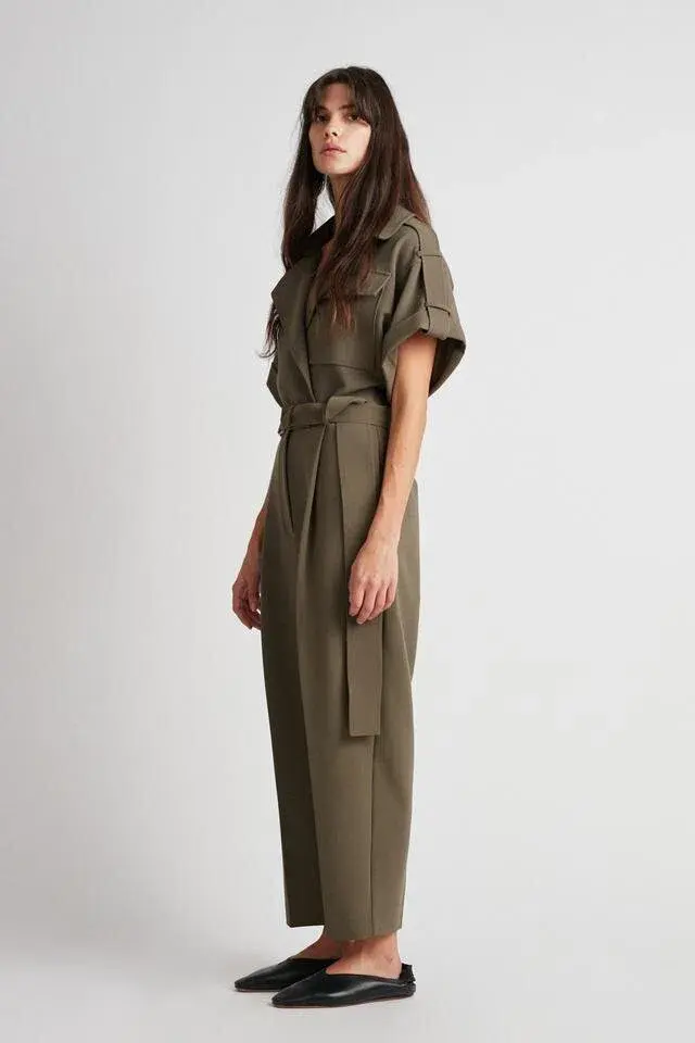 Camilla and Marc Amaia Jumpsuit Green Size 6 - Image 3