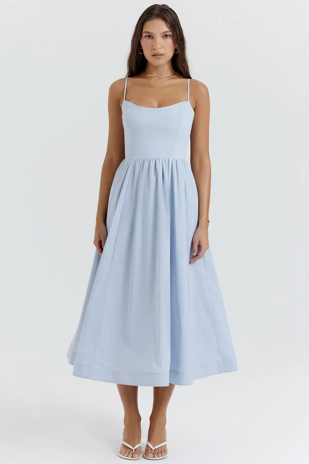 House of CB Lolita Corset Sundress Soft Blue Size XS/ AU 6 - Image 1
