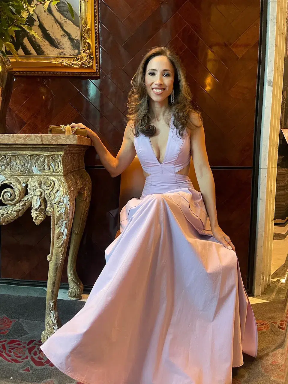 Manning Cartell Sweet Escape Maxi Dress Jacaranda Size 4 for rent on The Volte - main image