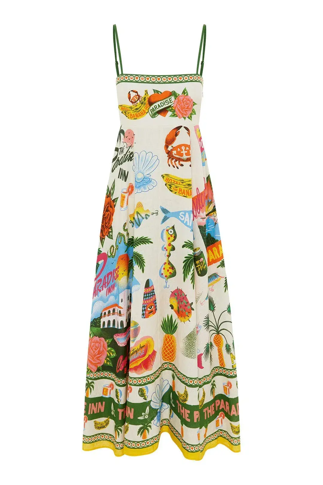 Alemais Paradiso Sundress Print Size 8  - Image 6
