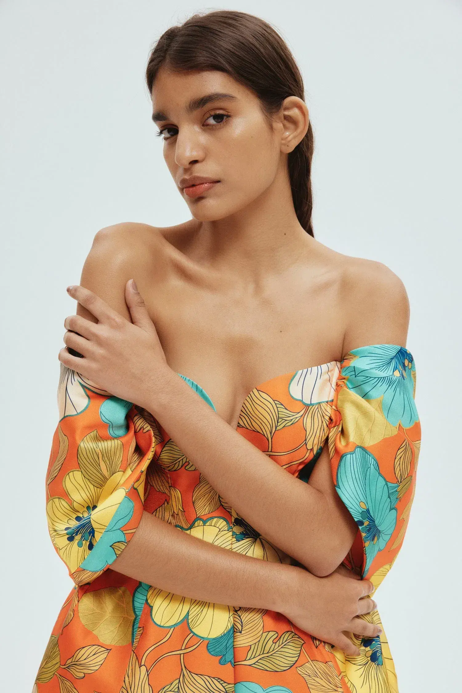 Alemais Piato Sculpt Mini Dress Floral Size 8  - Image 5