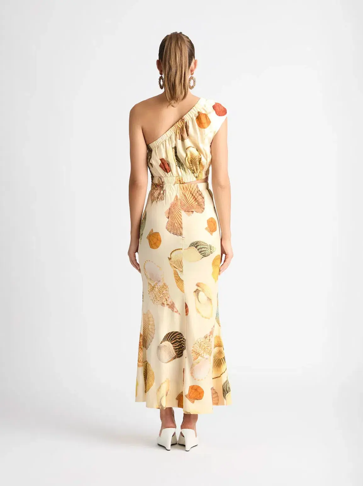 Sheike Sea Shore Maxi Dress Print Size 8 - Image 3