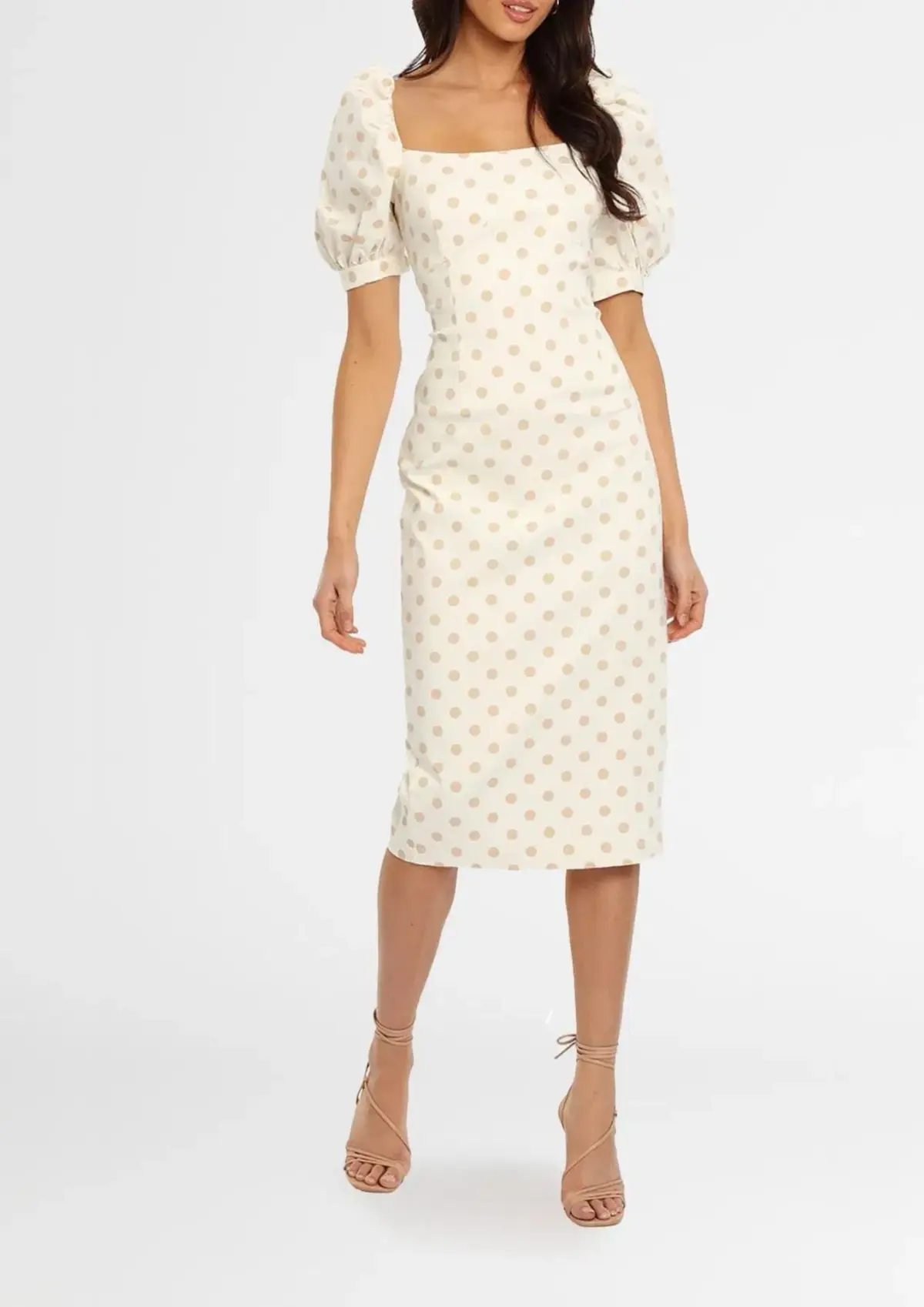 Pasduchas Clarion Fitted Midi Dress Print Size 10 - Image 1