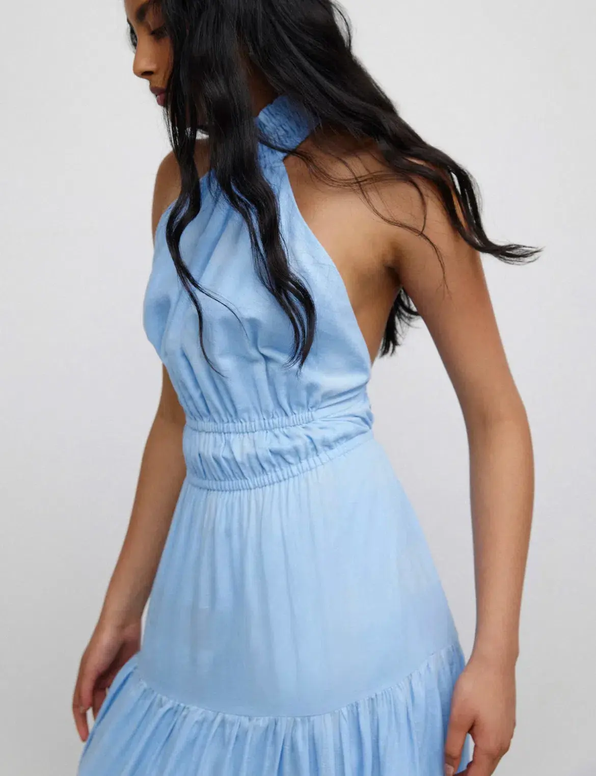 Significant Other Hunter Maxi Dress Blue Size 12 - Image 4
