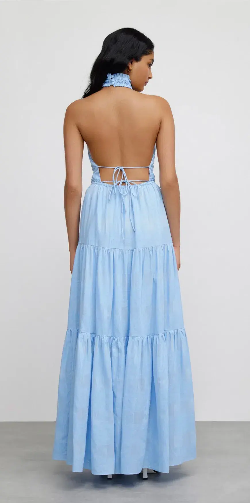 Significant Other Hunter Maxi Dress Blue Size 12 - Image 3