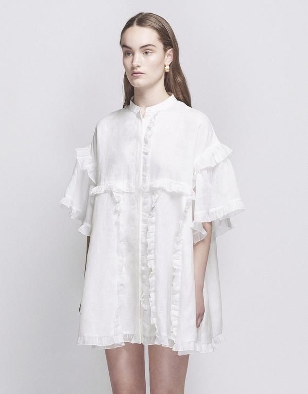 Joslin Alice Linen Ramie Dress  - Image 1
