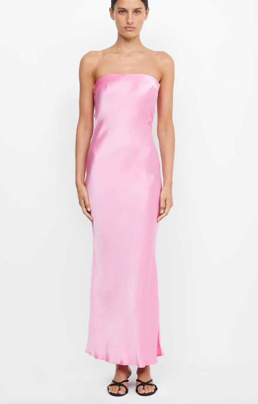 Bec & Bridge Moon Dance Strapless Dress Candy Pink Size 12 - Image 5