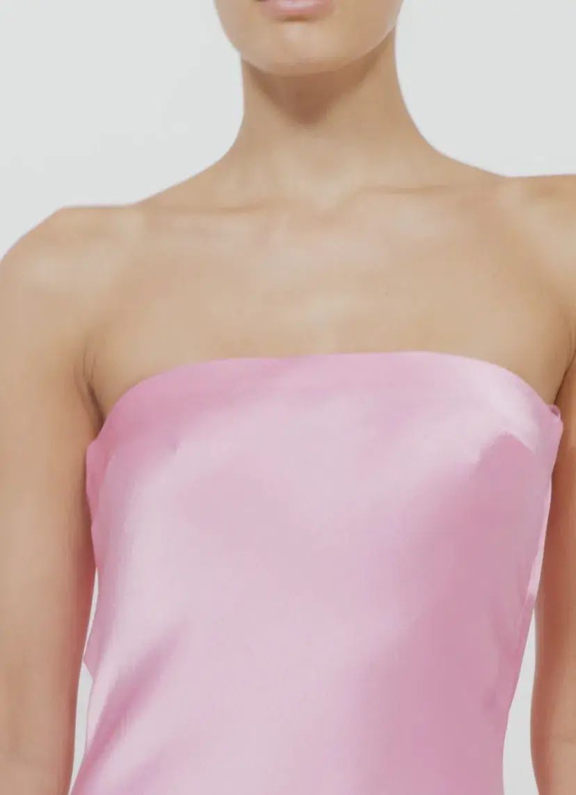 Bec & Bridge Moon Dance Strapless Dress Candy Pink Size 12 - Image 4