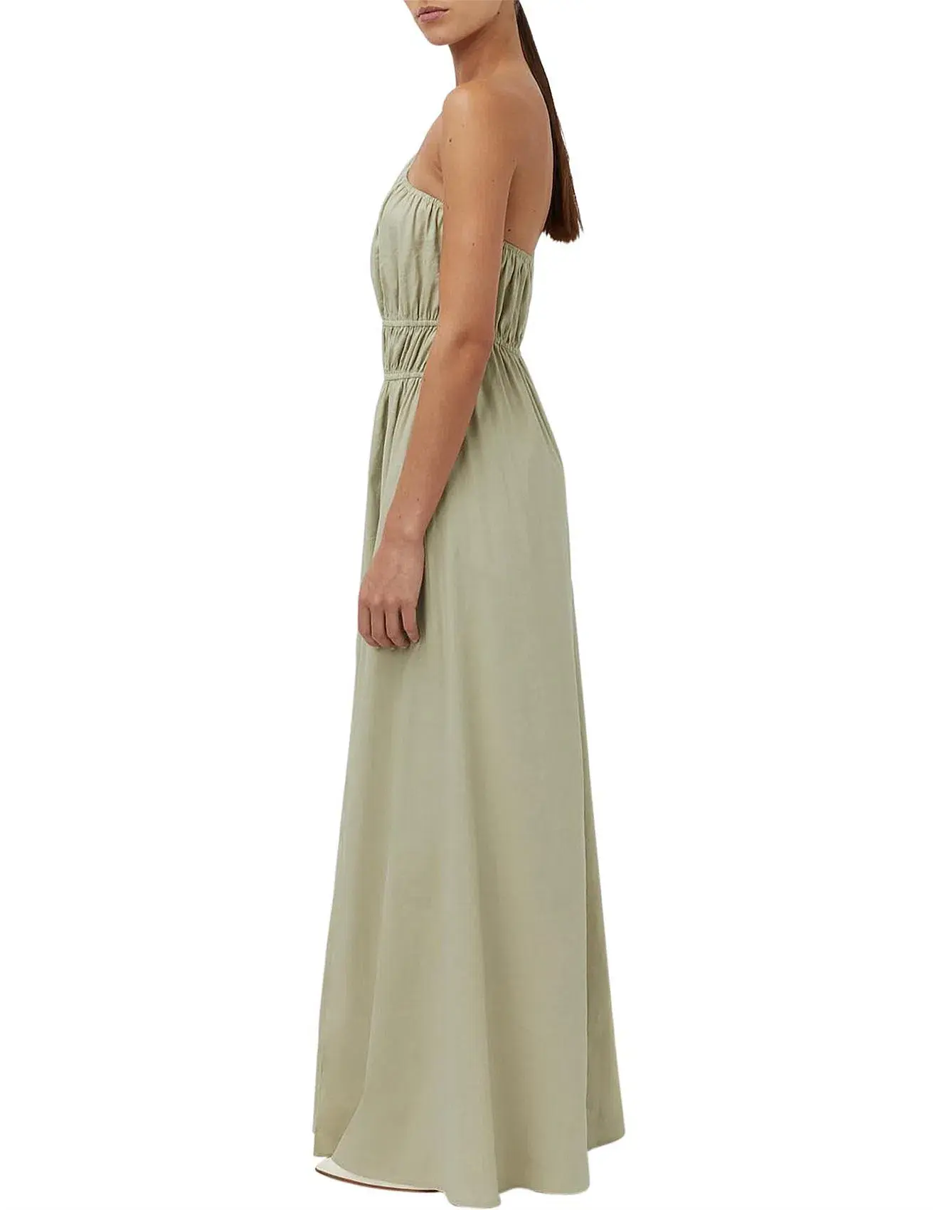 Camilla and Marc Sevilla Asymmetric Dress Oregano Green Size 14 - Image 2