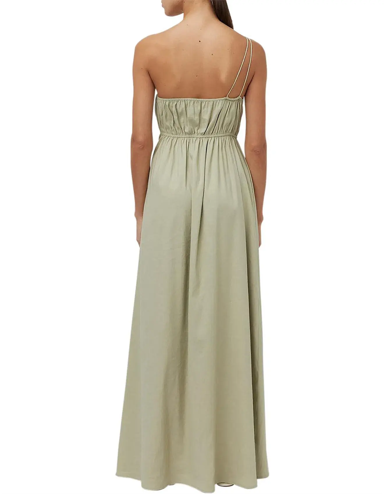 Camilla and Marc Sevilla Asymmetric Dress Oregano Green Size 14 - Image 3