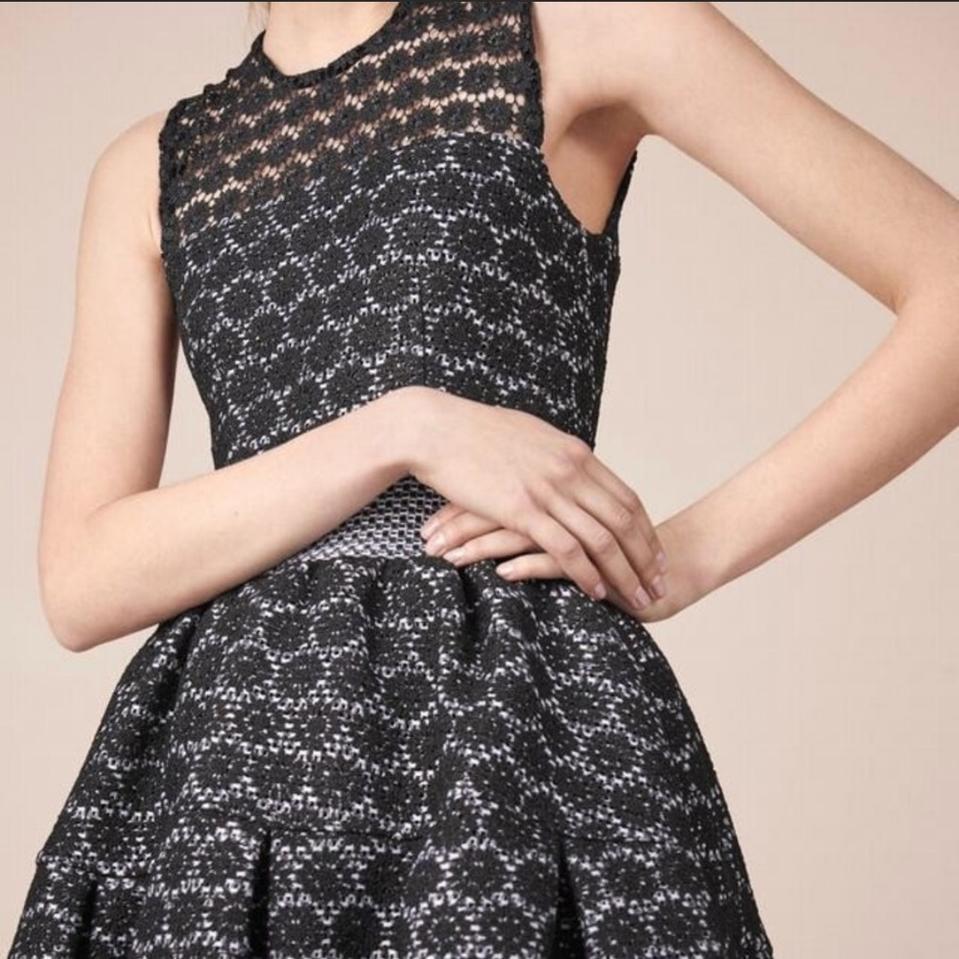 Maje Black Lace Ring Dress  for rent on The Volte - main image