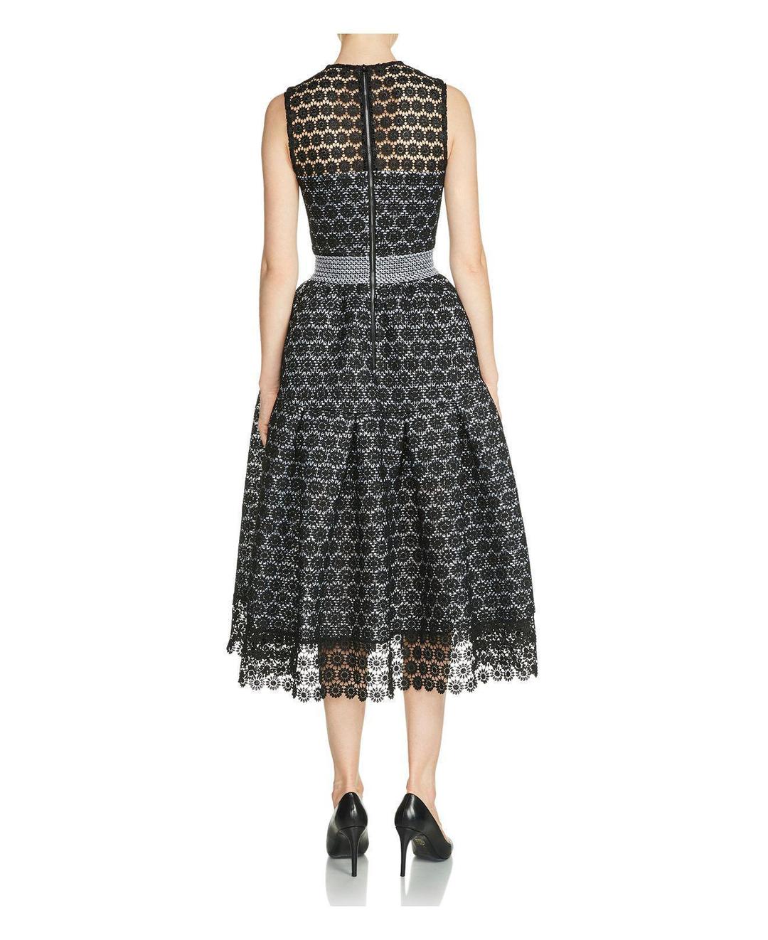 Maje Black Lace Ring Dress  for rent on The Volte - main image