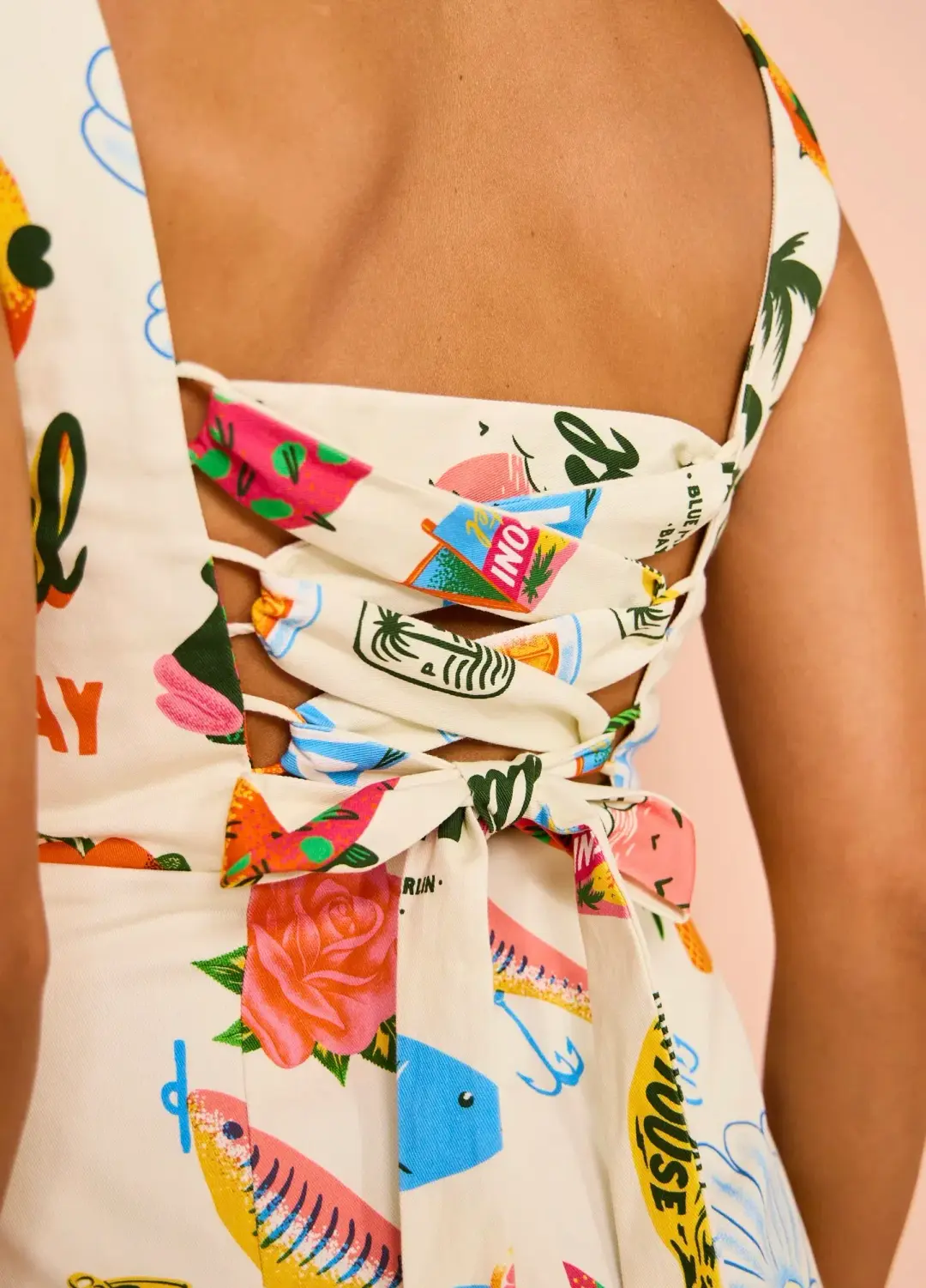 Alemais Samaki Mini Dress Multi Size 10 for rent on The Volte - main image