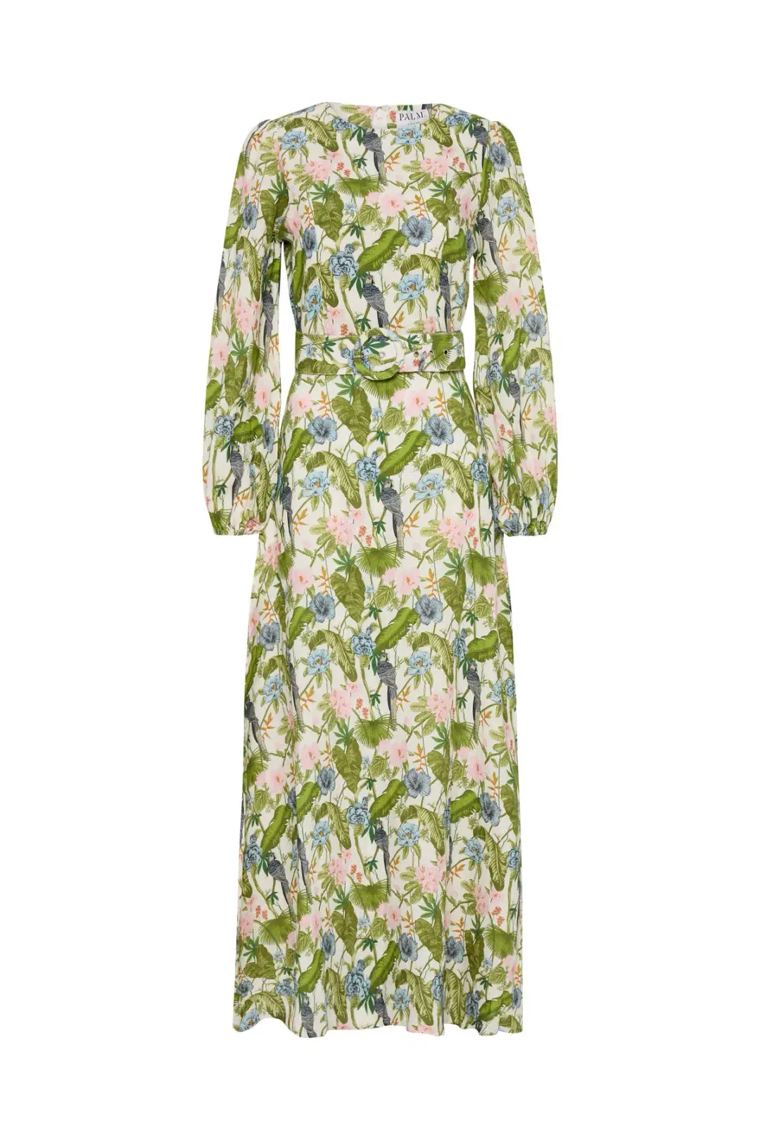 Palm Noosa Melrose Midi Dress in Jungle Print Size 8 for rent on The Volte - main image