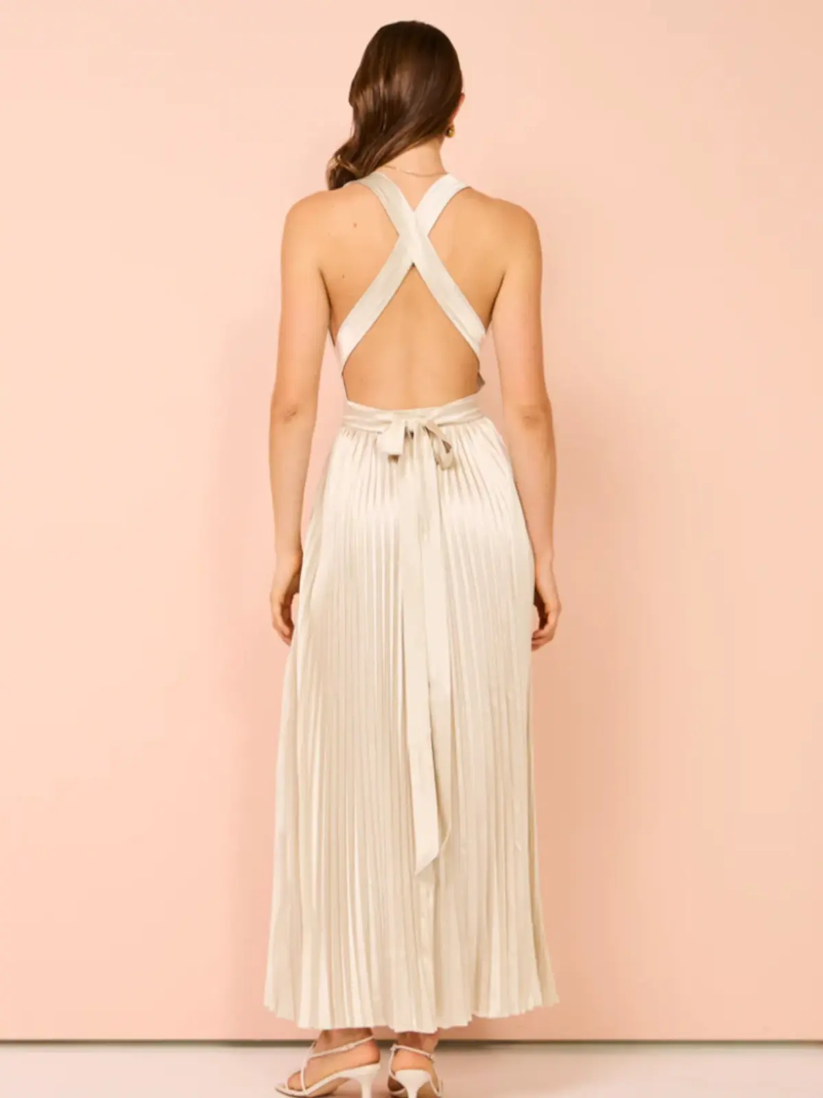 L'Idee Moderniste Gown Champagne Size AU 6  - Image 10