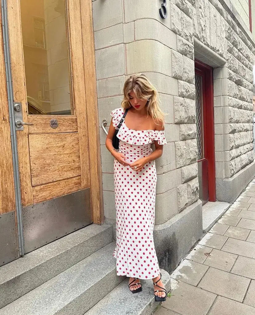 Realisation Par Claudia Dress In Super Dot Print Size M / AU 10 - Image 4