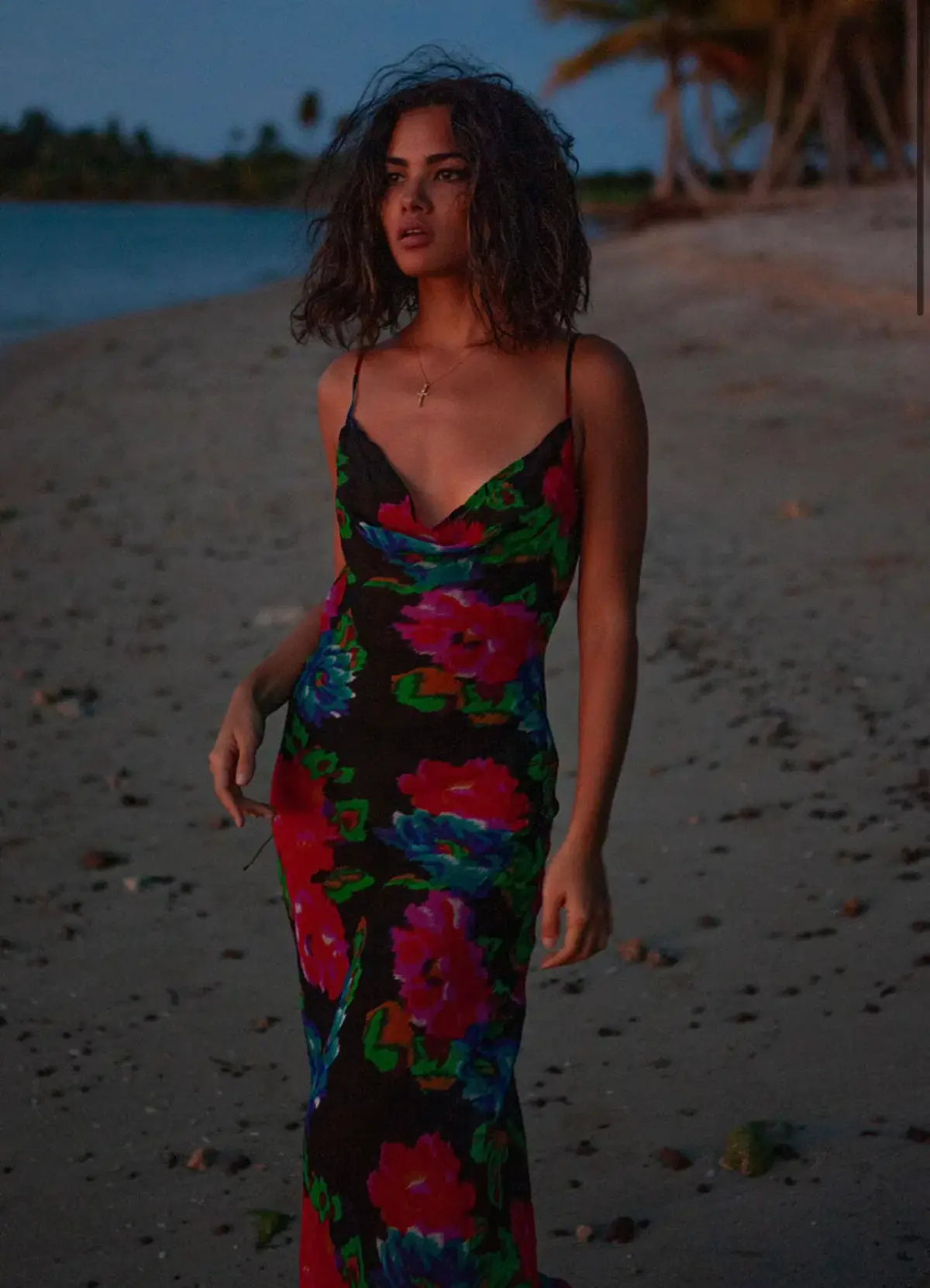 Rat & Boa Casablanca Dress Black Floral Size AU 4 - Image 2