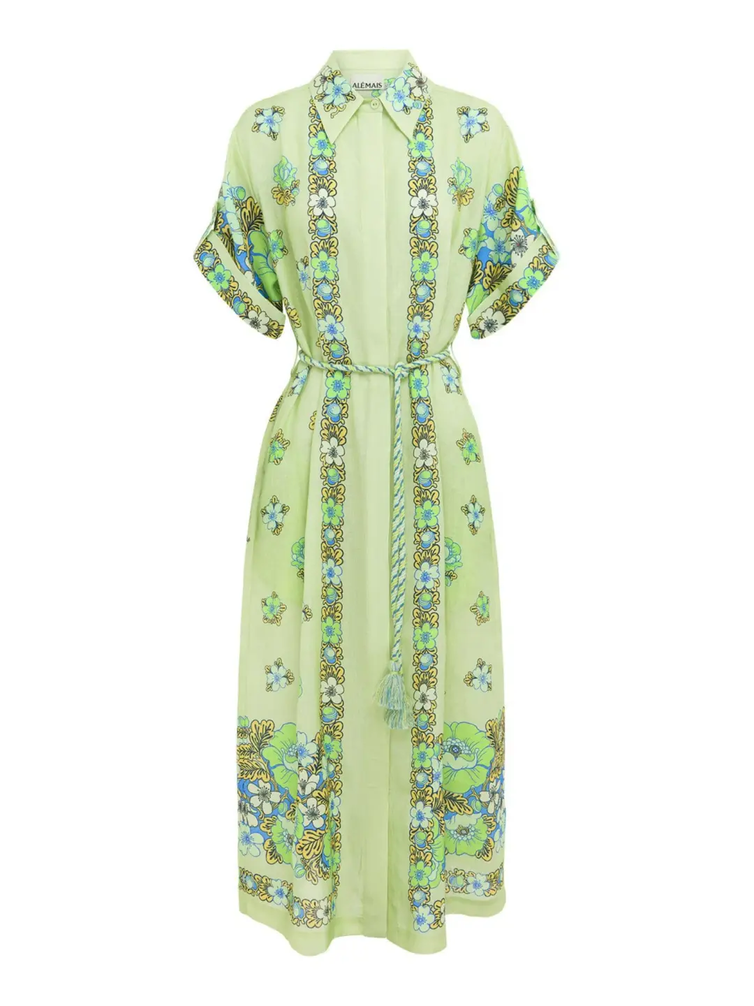 Alemais Velma Shirtdress in Print Size AU 10 for rent on The Volte - main image
