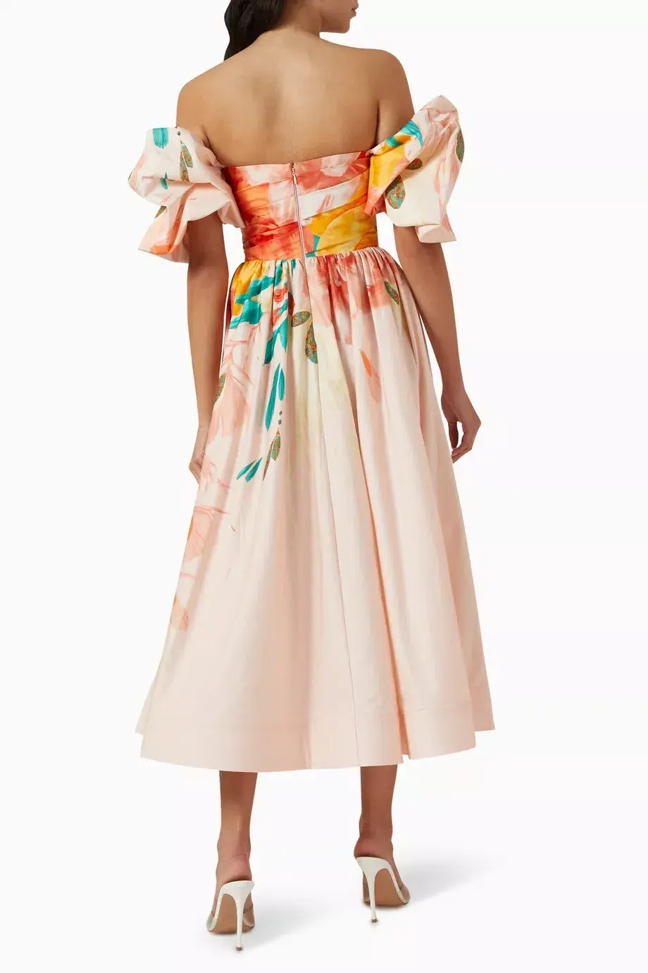 Leo Lin Maevis midi Dress Euphoria Print Size AU 10 - Image 2