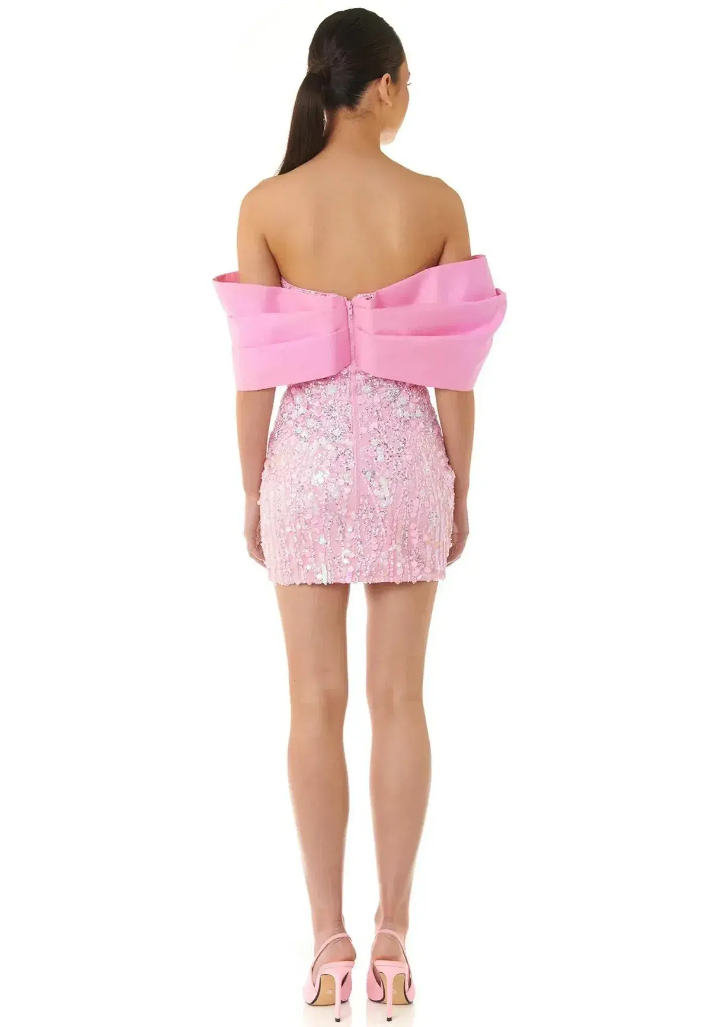 Eliya The Label Bianca Dress Pink Size M / AU 10 - Image 4