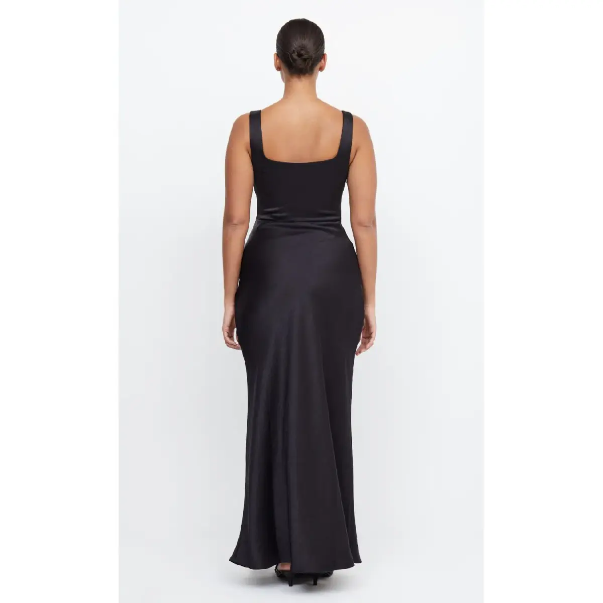 Bec & Bridge Dreamer Square Neck Dress Black Size AU 12 - Image 4