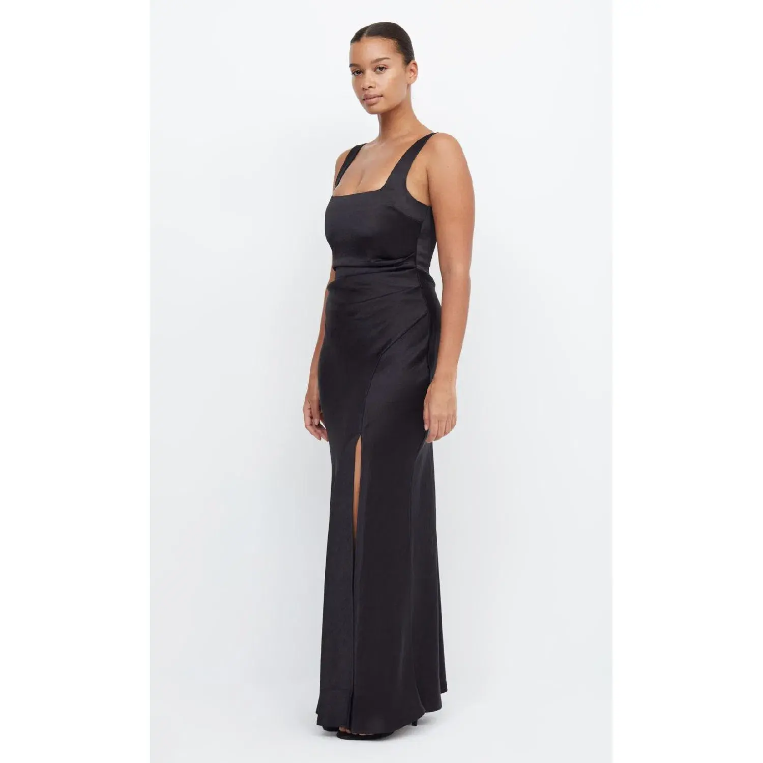 Bec & Bridge Dreamer Square Neck Dress Black Size AU 12 - Image 5