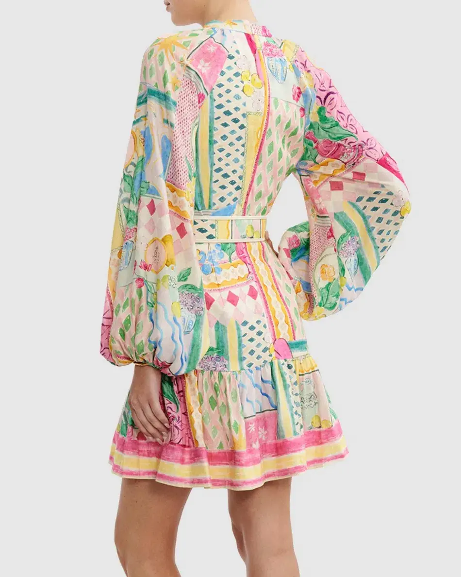 Rebecca Vallance Le Mur Rose Mini in Multi Size AU 8 - Image 3