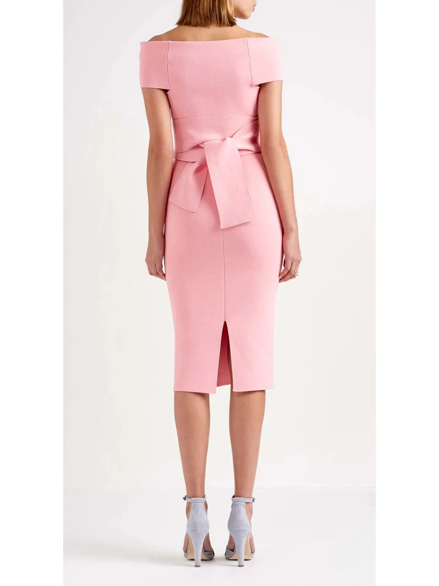 Scanlan Theodore Milano Crepe Knit Dress Pink Size Small / AU 8 - Image 2