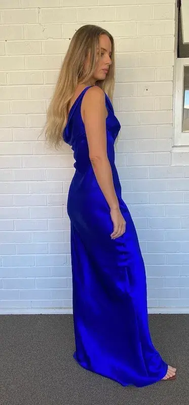 Natalie Rolt Monika Gown Electric Blue Size 10 - Image 3