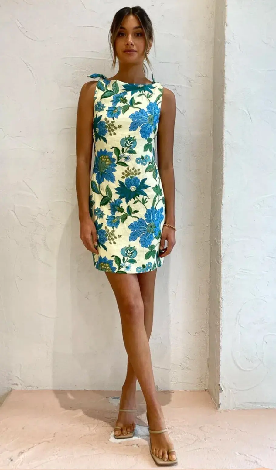 Sir the Label Alexandre Cut Out Mini Dress Marguerite Floral Print Size 4 - Image 2
