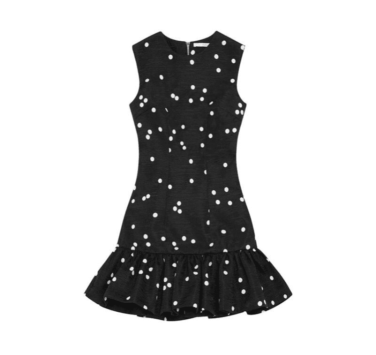 By Johnny Confetti Gathered Mini Dress Size 10/M - Image 1