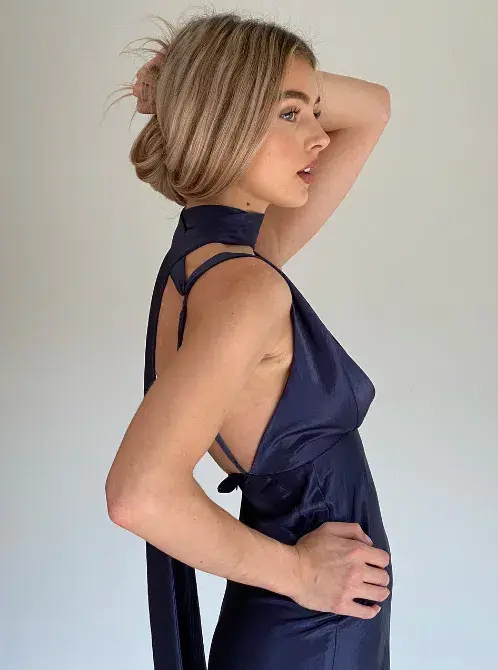 Lexi Adora Dress Navy Size 10 - Image 5