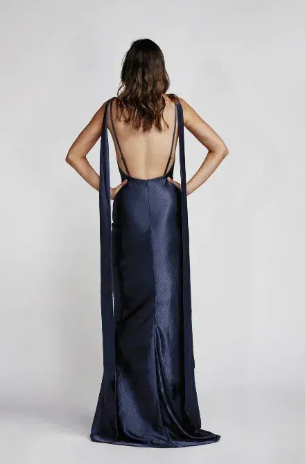 Lexi Adora Dress Navy Size 10 - Image 3