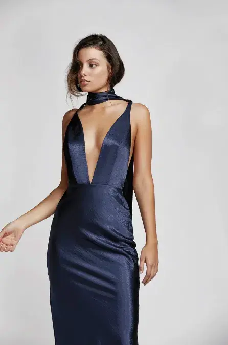 Lexi Adora Dress Navy Size 10 - Image 4