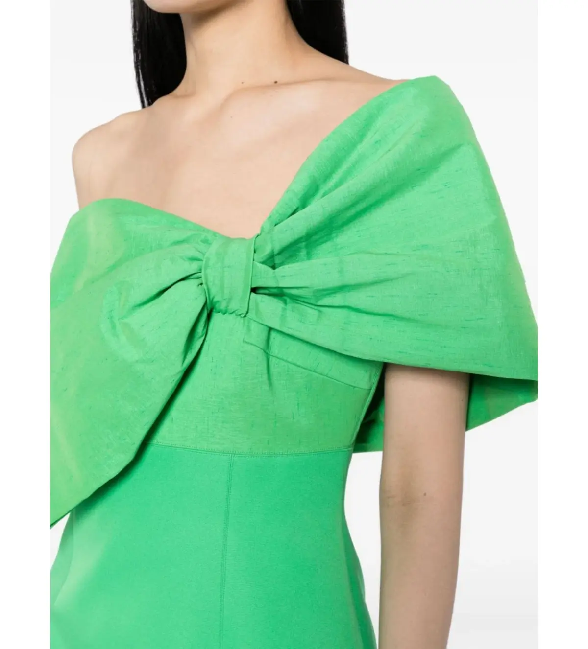 Rachel Gilbert Kace Mini Dress Green Size 3/Au 12 - Image 2
