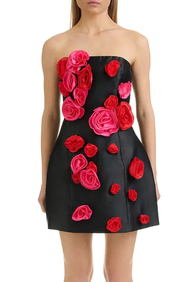 Eliya The Label Eryn Mini Dress Black Size M/Au 10 - Image 3