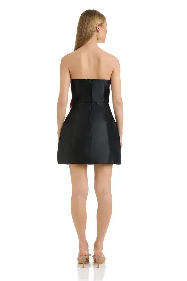 Eliya The Label Eryn Mini Dress Black Size M/Au 10 - Image 2