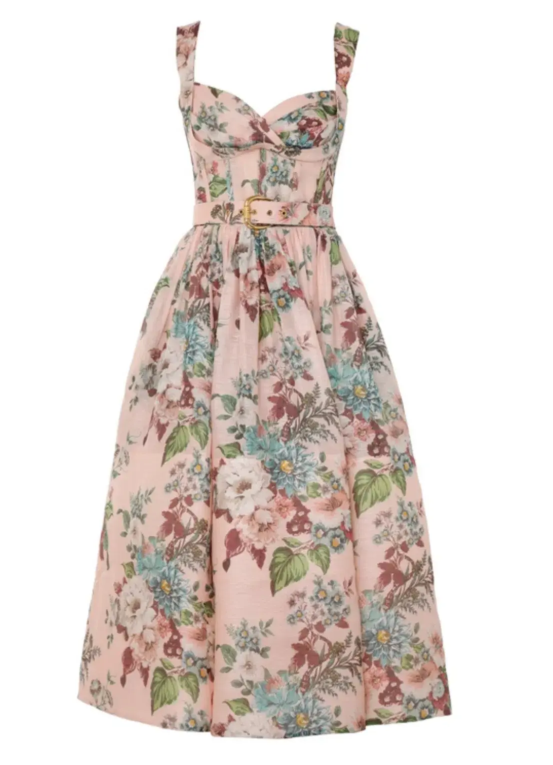Zimmermann Matchmaker Midi Dress Floral Size 3/ AU 14 - Image 5