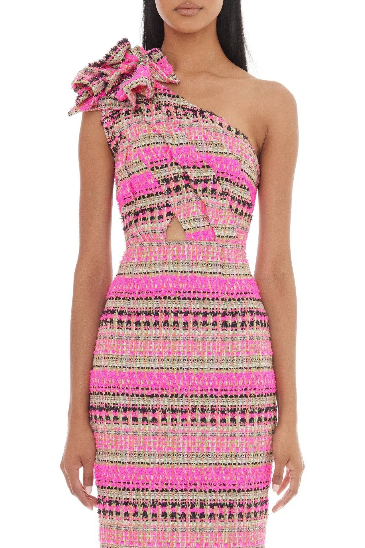 Eliya the Label Dahlia Midi Dress Pink Size XS / AU 6 - Image 4
