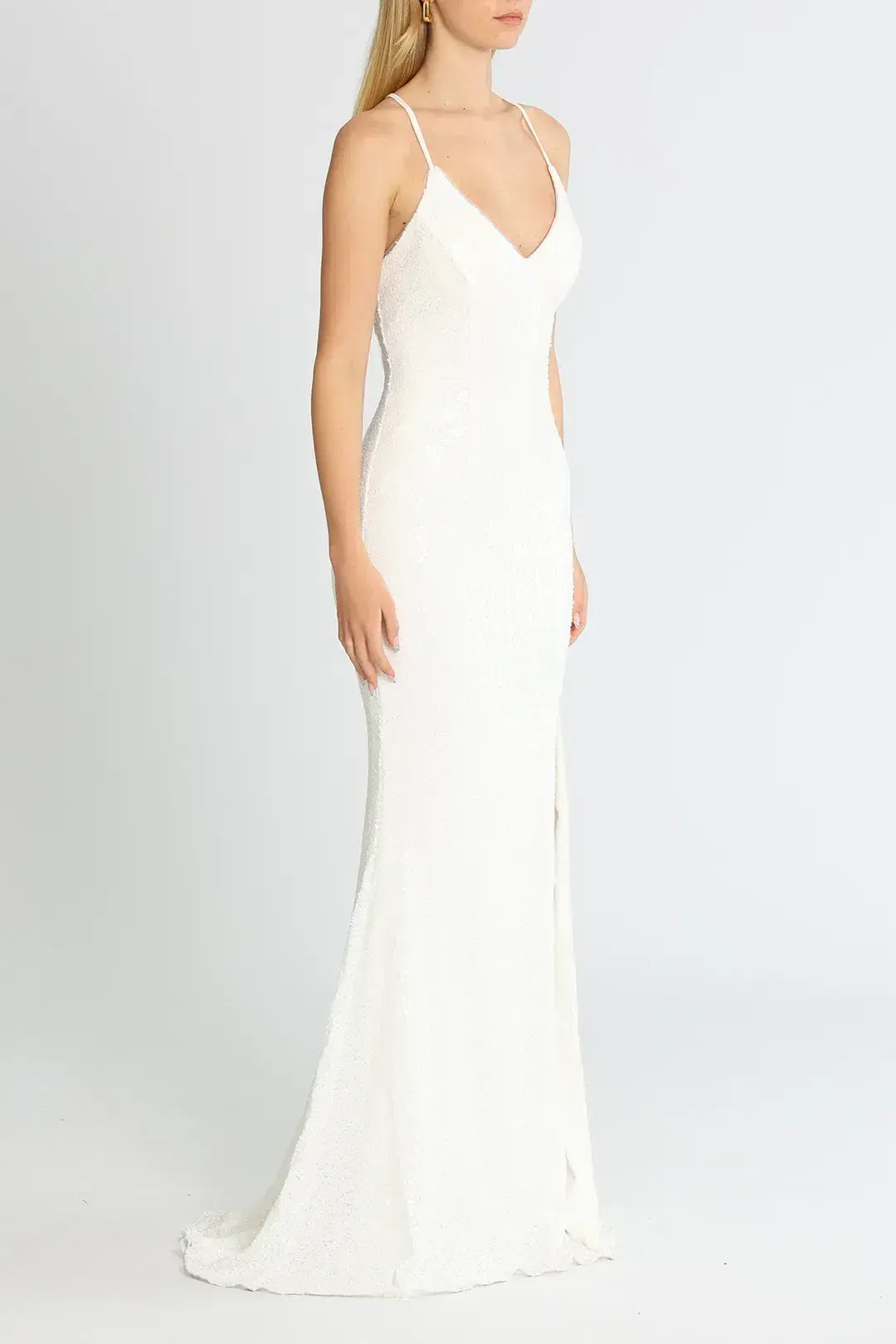Tania Olsen India Gown in White Size 8 - Image 2