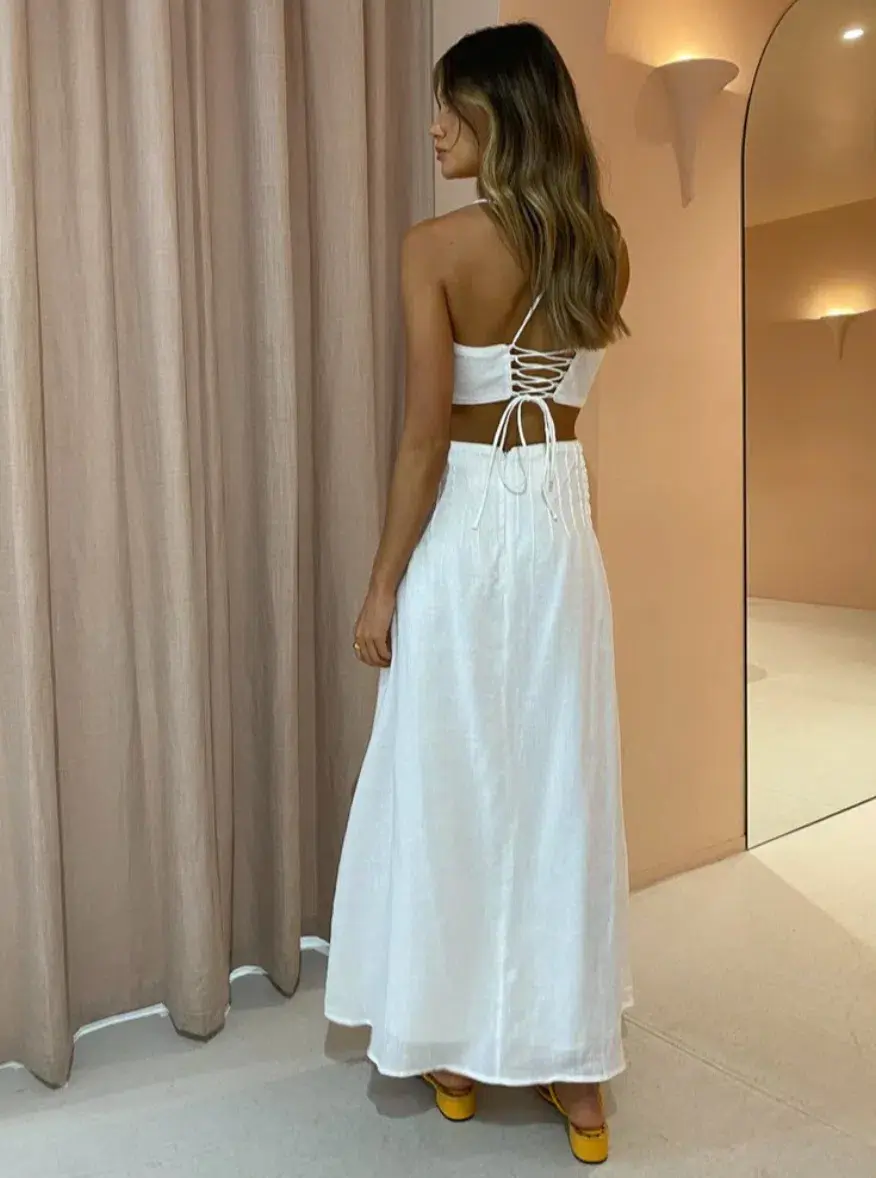 Issy Eveylyn Dress White Size 10 - Image 2