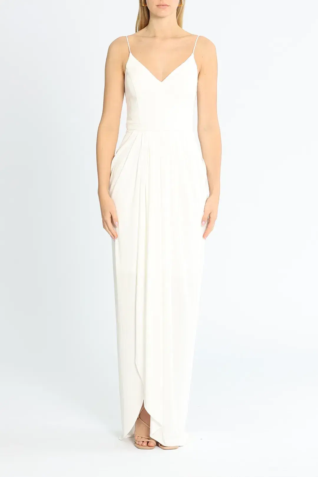 Tania Olsen Claire Gown in Vintage White Size 8 - Image 1