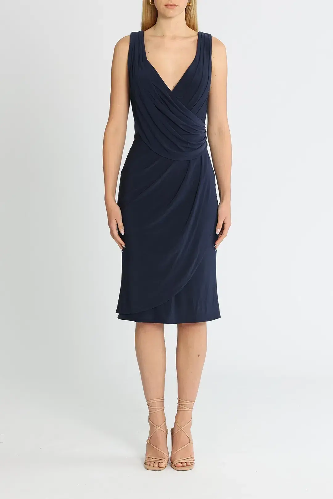 Tania Olsen Delta Dress in Navy Size 12 for rent on The Volte - main image