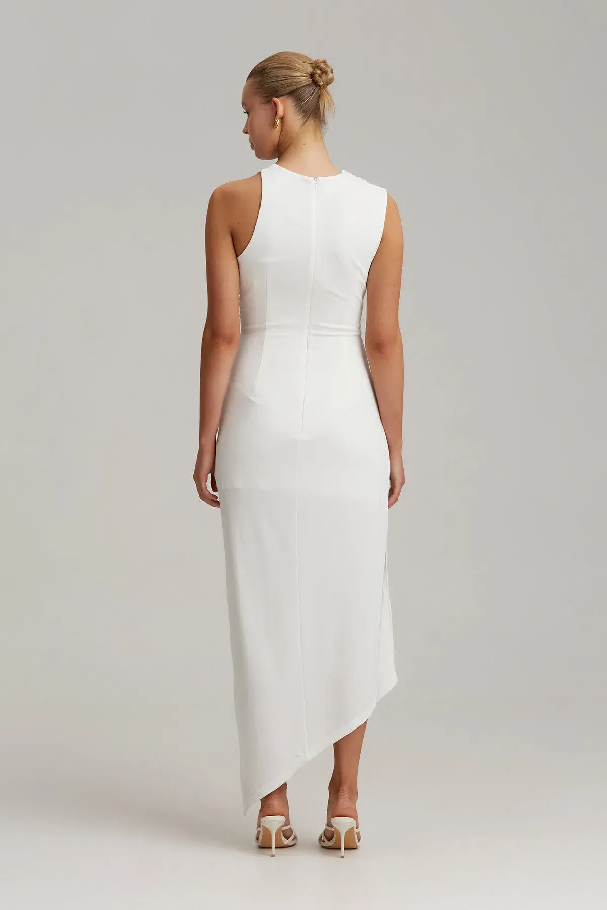 C/MEO Collective Entropy Dress White Size 8 - Image 5