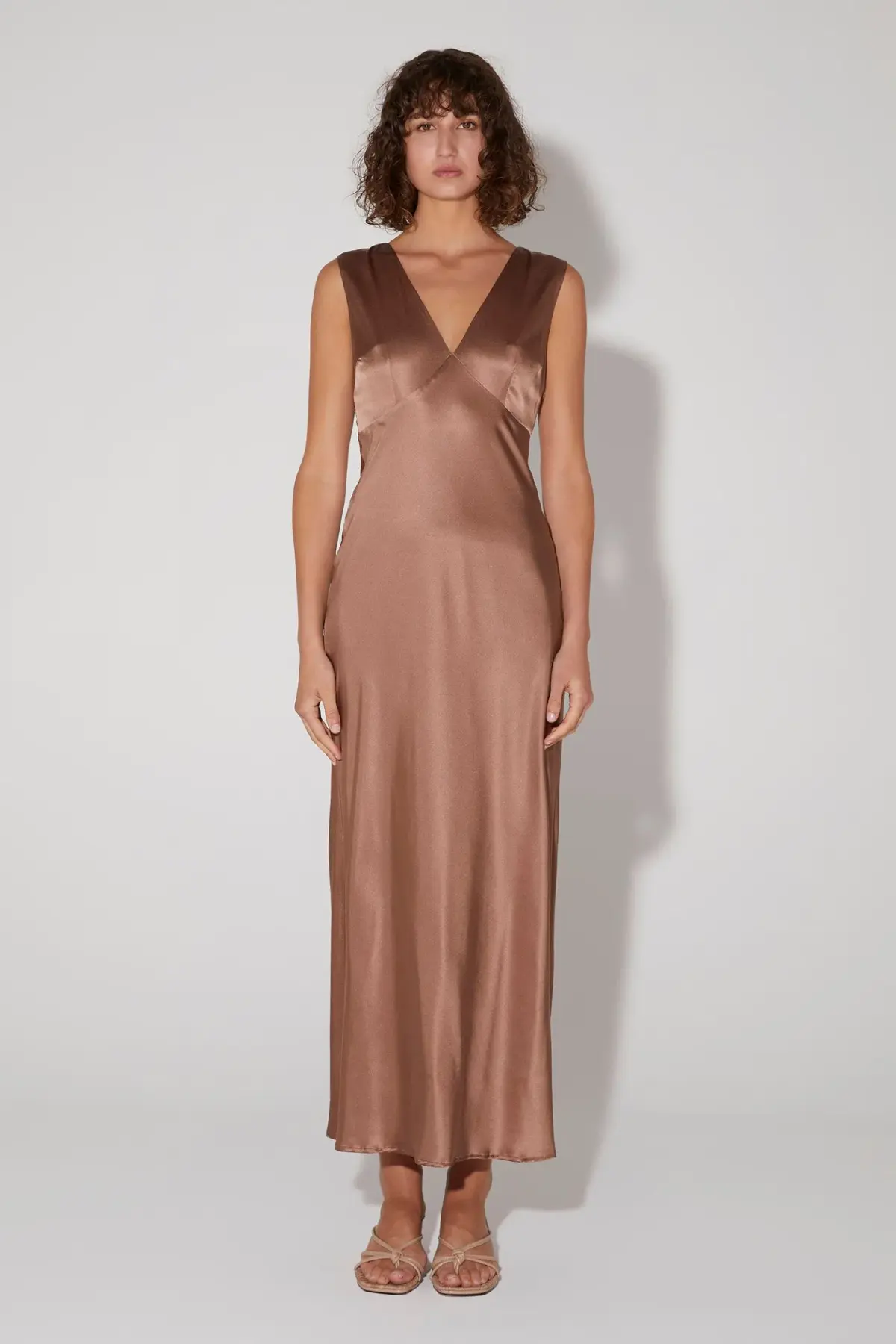 Hansen and Gretel Jessa Dress Brown Size XS/ AU 6 - Image 1