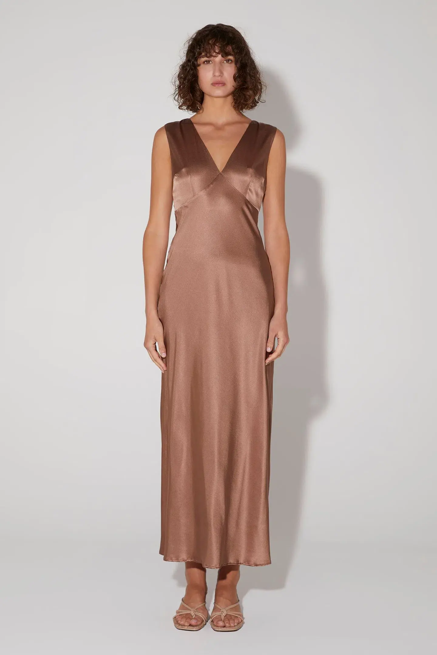 Hansen and Gretel Jessa Dress Brown Size XS/ AU 6 - Image 1