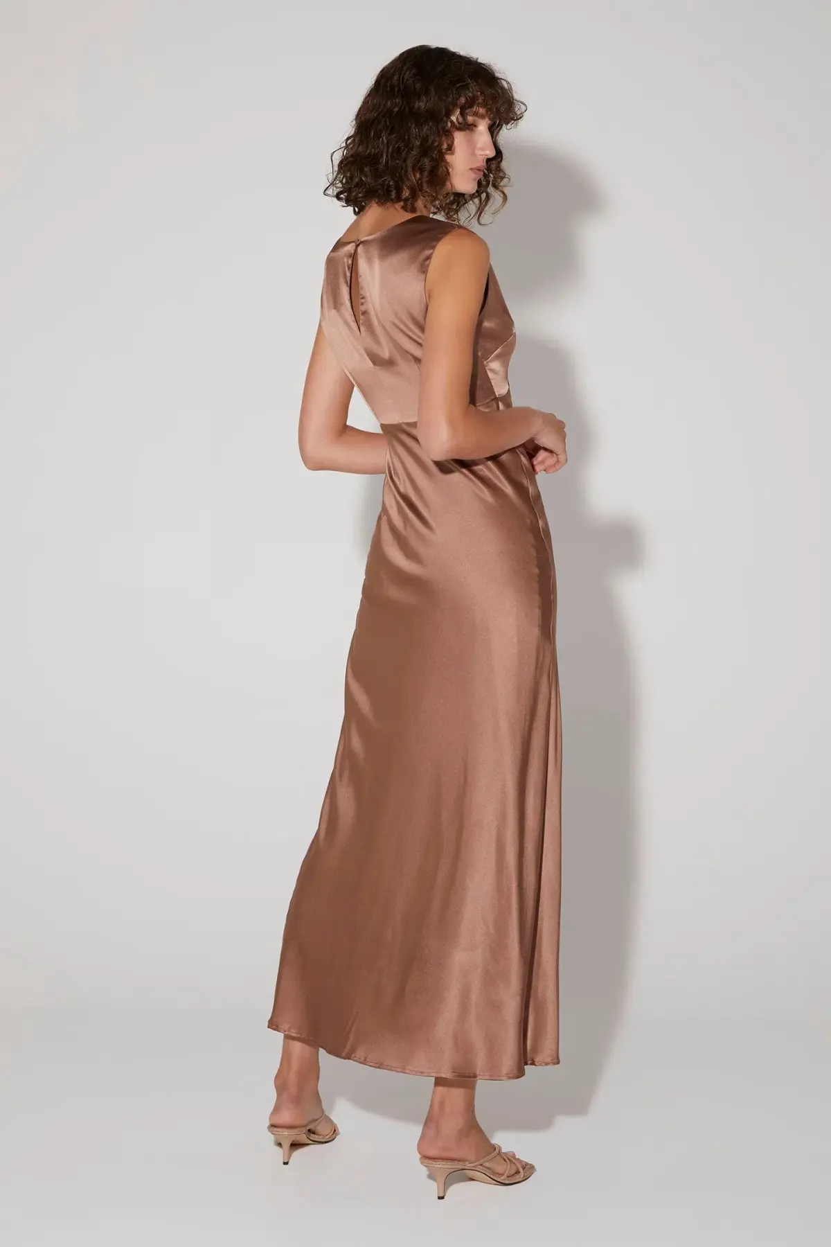 Hansen and Gretel Jessa Dress Brown Size XS/ AU 6 - Image 2
