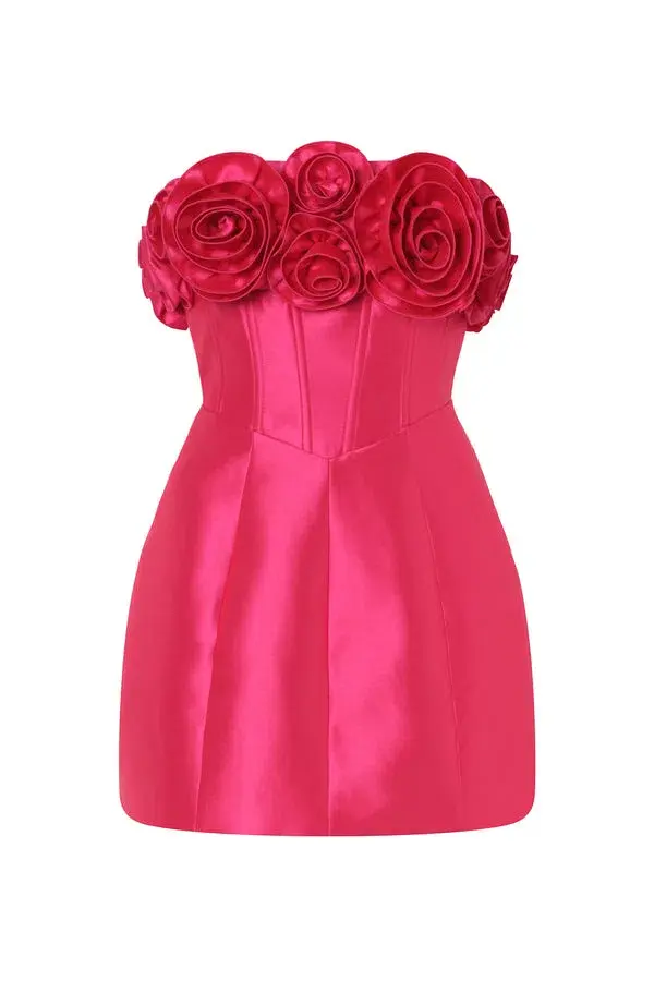 Eliya The Label Tehanni Dress Pink Size 6 - Image 3